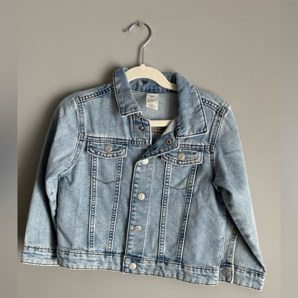 NWOT H&M Toddler Girls’s Denim Jacket 4T